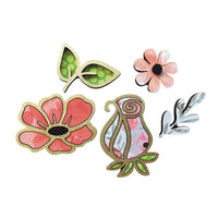 Pretty Floral Magnet Collection (Set of 5)