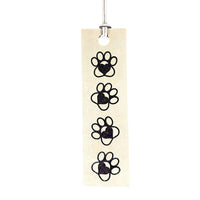 Puppy Paw Leather Bookmark (Set of 2)