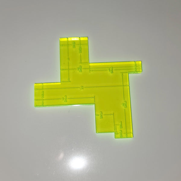 Quick Reference and Sewing Ruler – Glowforge Shop