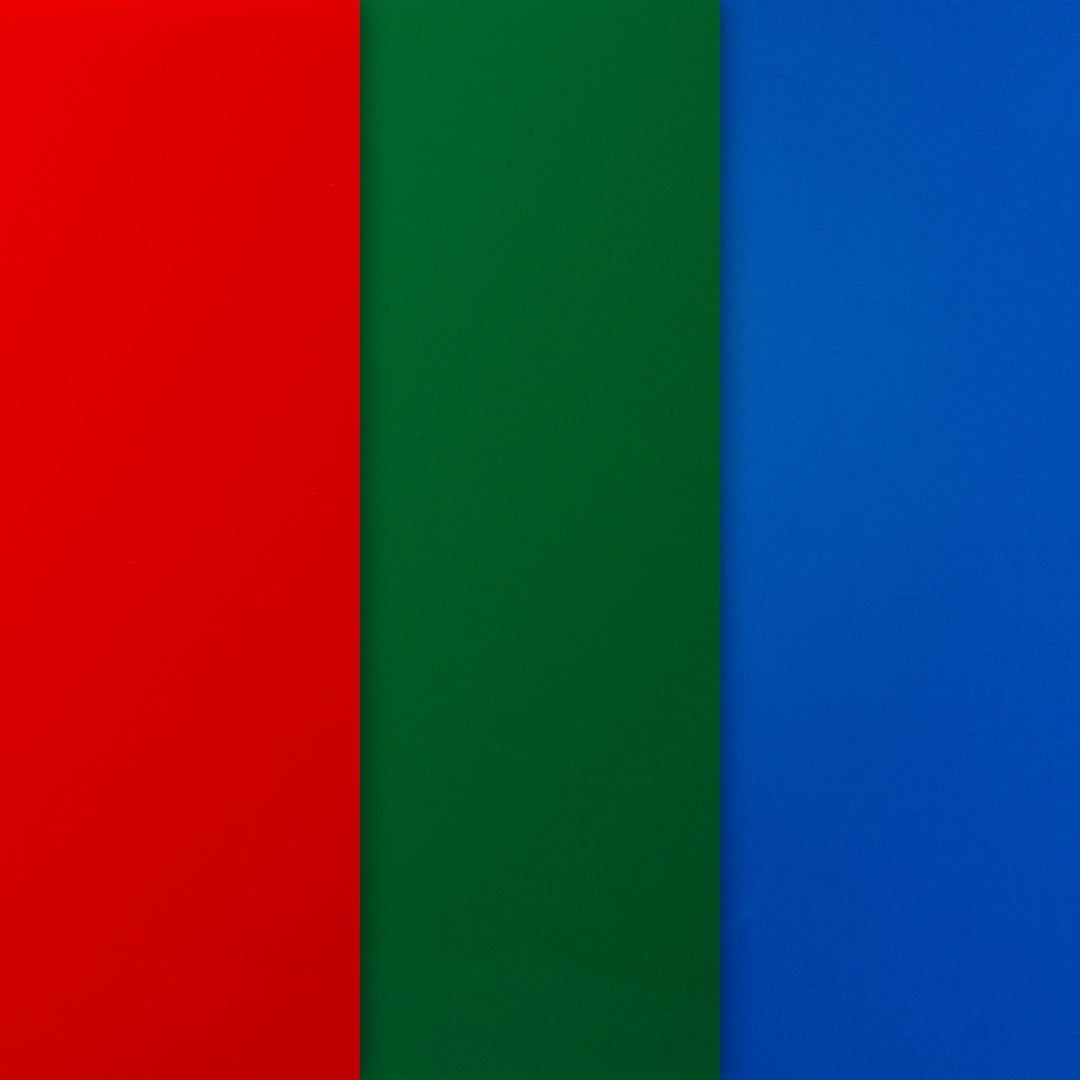 Eco Iron-On Mix (Red, Blue, Green)