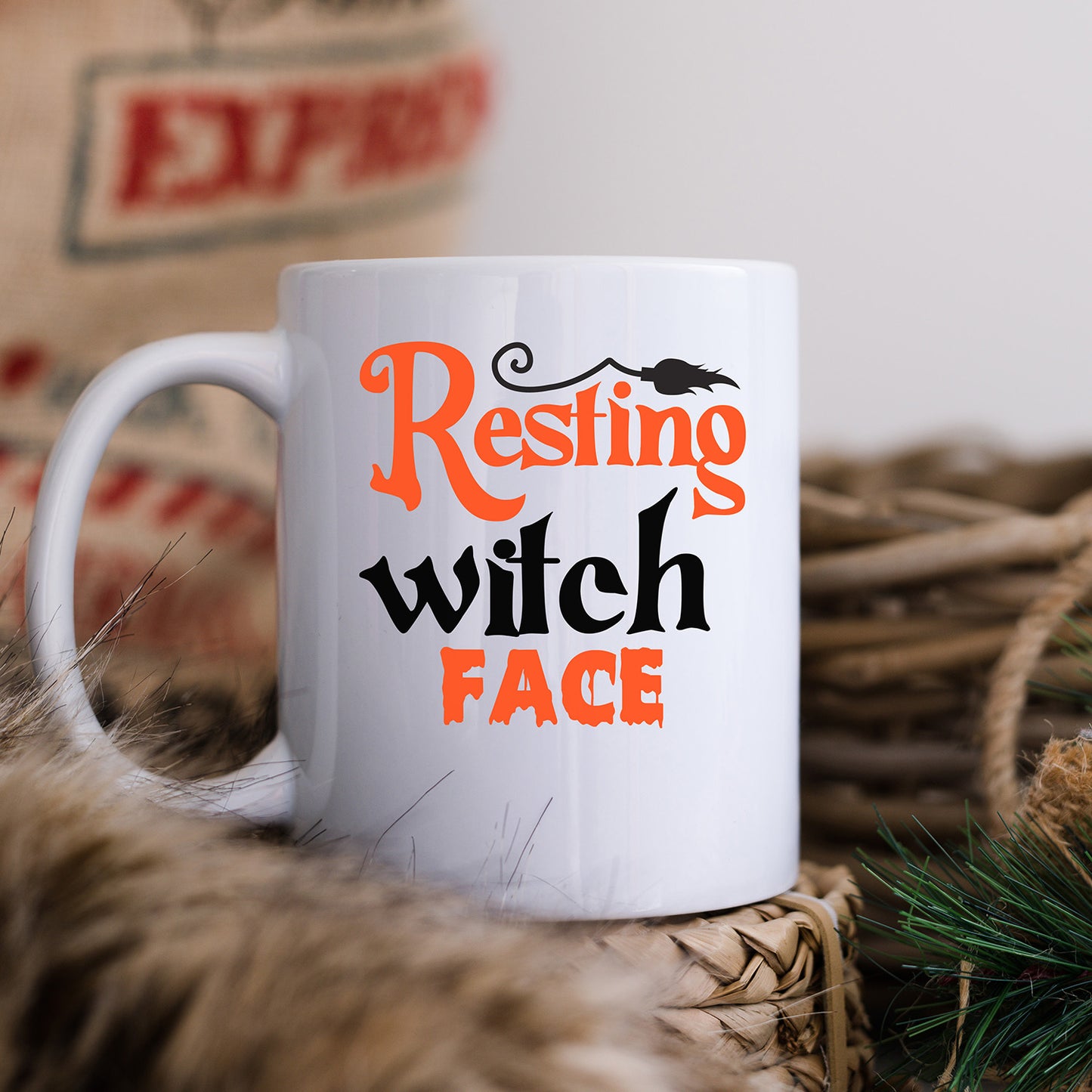 "Resting Witch Face" Graphic