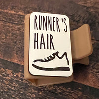 Runners' Empowerment Hair Clip