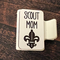 Scout Mom Hair Claw Clip