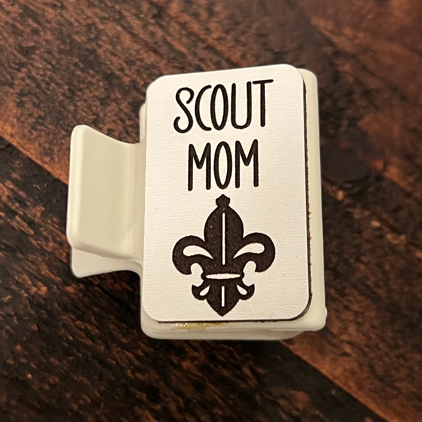 Scout Mom Hair Claw Clip