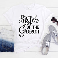 "Sister Of The Groom" Graphic