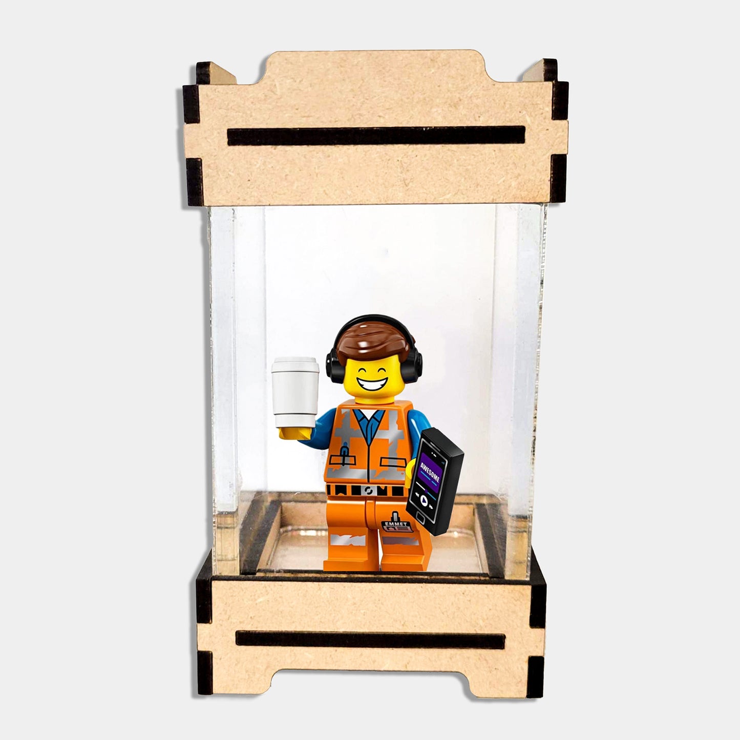 Small Stackable Display Case - Memorabilia or Miniature Toy Display