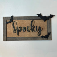 Spooky Bats Halloween Wall Décor