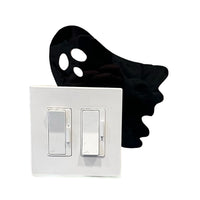 Spooky Ghost Light Switch Wrap - Halloween Home Decor