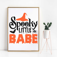 "Spooky Little Babe" Graphic