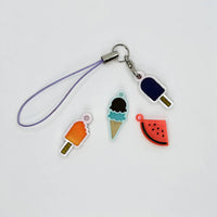 Summer Snack Charms (Set of 6)