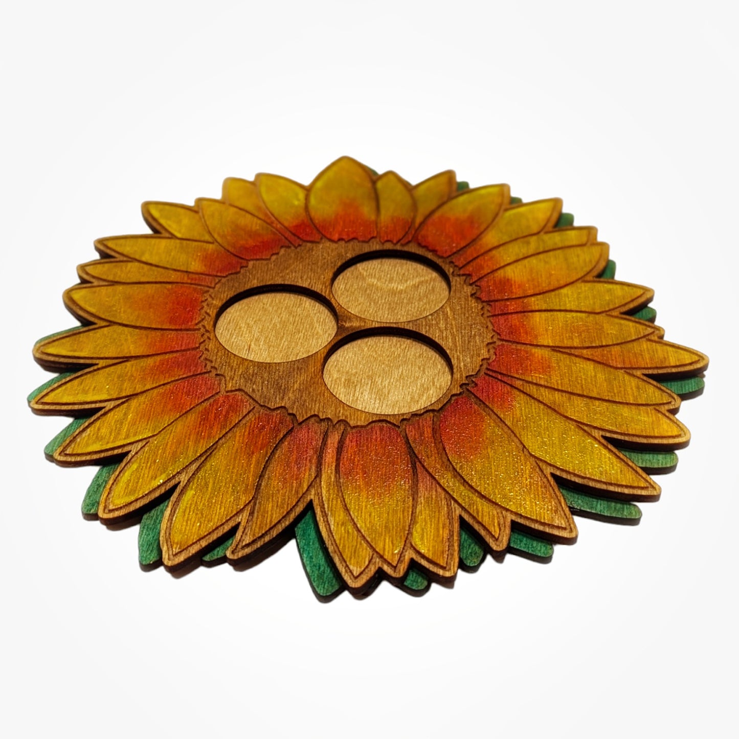 Sunflower Candleholder Tea Light Holder - Summer or Fall Candle Home Décor