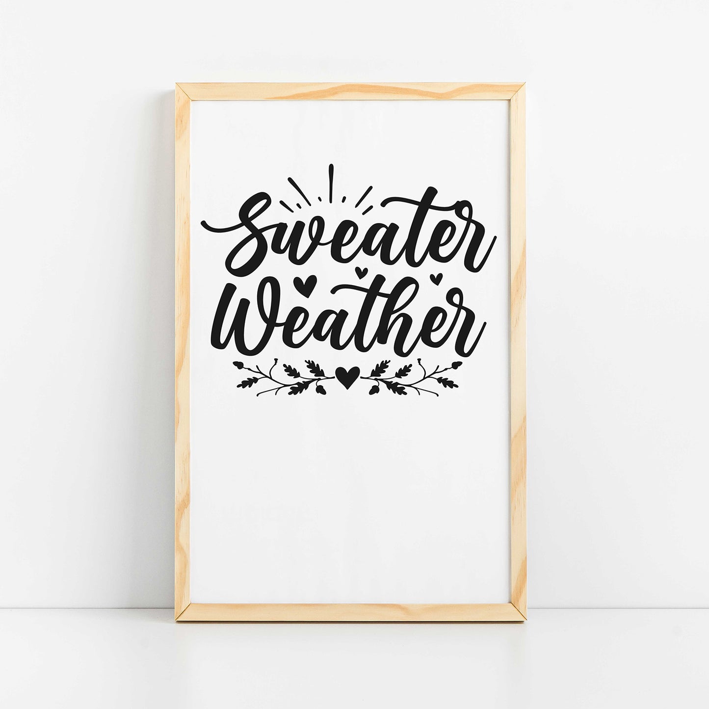 "Sweater Weather" Graphic