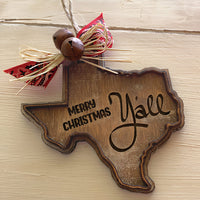 Texas Holiday Christmas Ornaments (Set of 5)