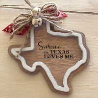 Texas Holiday Christmas Ornaments (Set of 5)