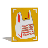 Thank You Bag Greeting Card