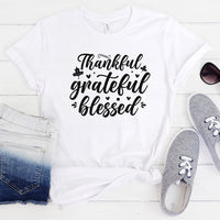 "Thankful Grateful Blessed" Graphic