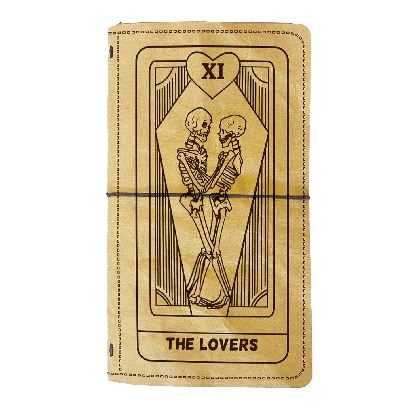 The Lovers Tarot Travelers Notebook Cover