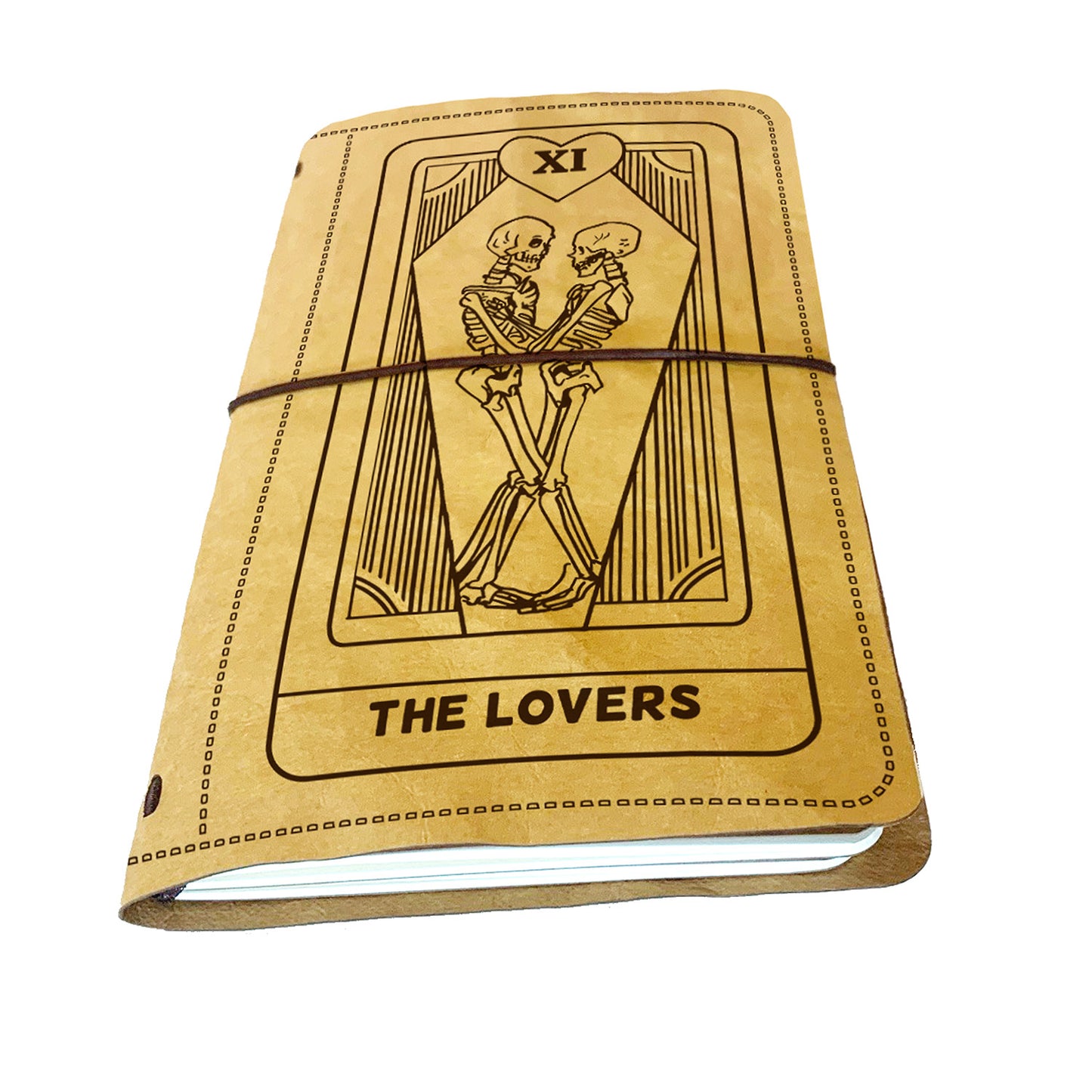 The Lovers Tarot Travelers Notebook Cover