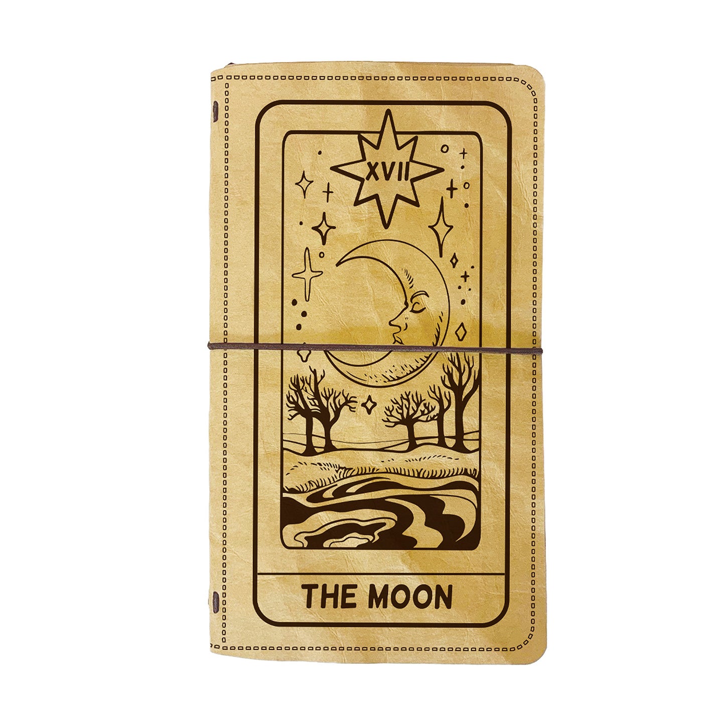 The Moon Tarot Travelers Notebook Cover