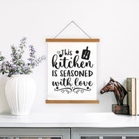 "This Kitchen Is Seasoned With Love" Graphic
