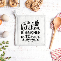 "This Kitchen Is Seasoned With Love" Graphic