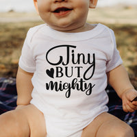 "Tiny But Mighty" Graphic