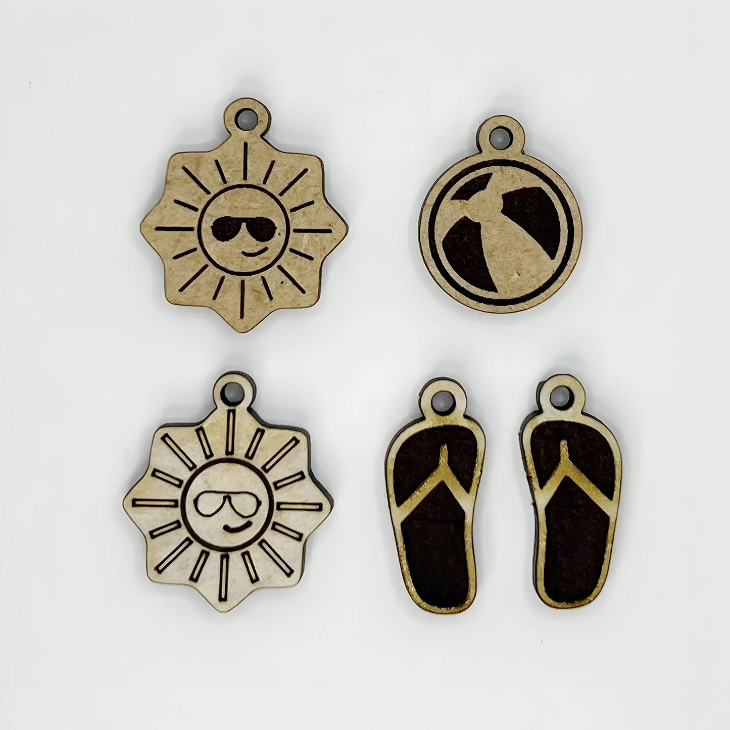 Tiny Summer Charms (Set of 5)