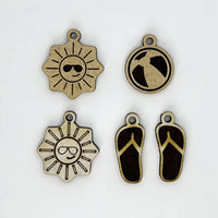 Tiny Summer Charms (Set of 5)