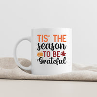 "Tis The Season To Be Grateful" Graphic