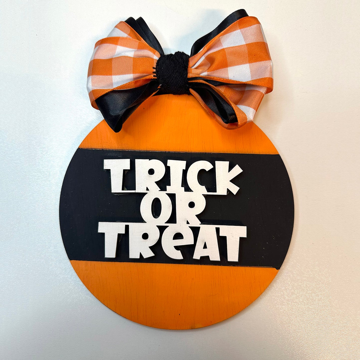 Trick or Treat Halloween Door Sign