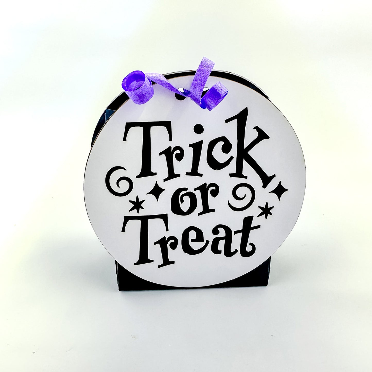 Trick or Treat Paper Box | Halloween Paper Box | Halloween Gift for Kids