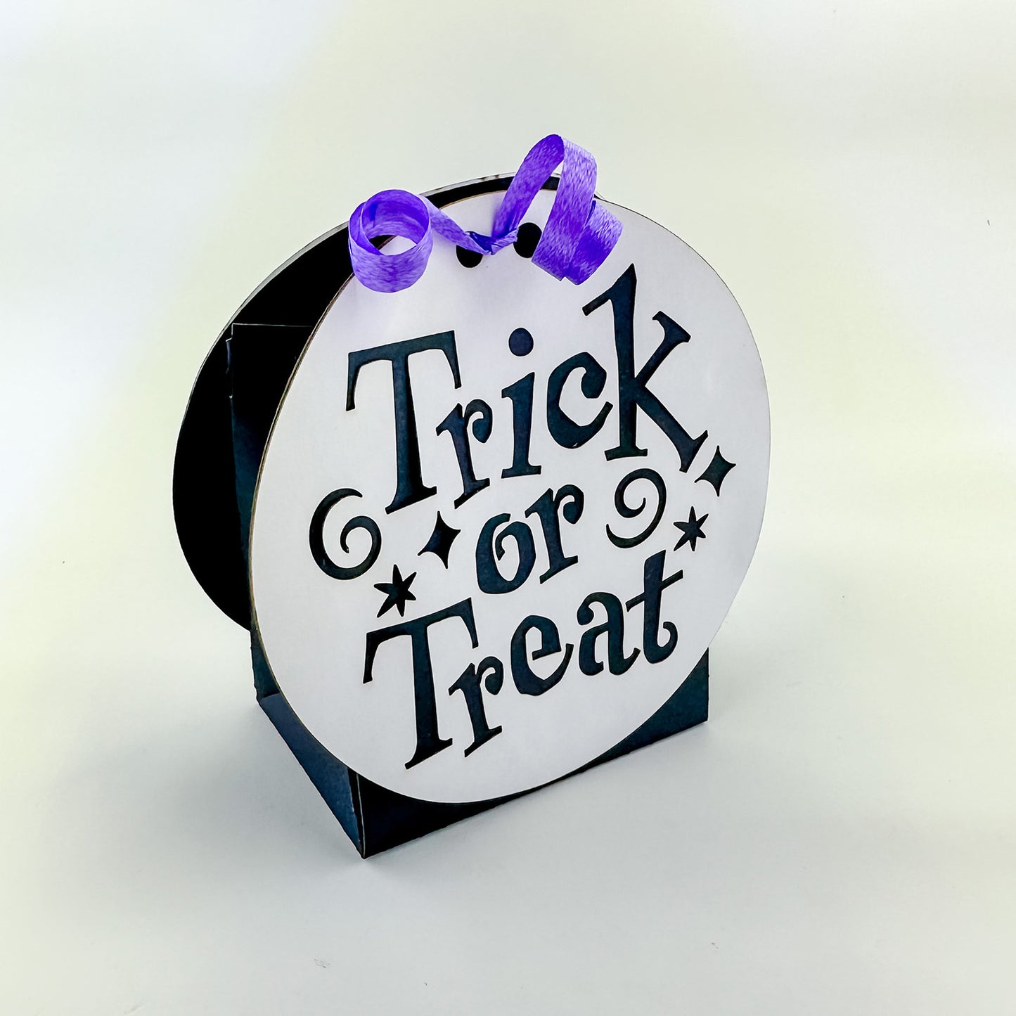 Trick or Treat Paper Box | Halloween Paper Box | Halloween Gift for Kids