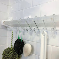 Versatile Shower Towel Bath Rod Hooks