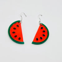 Watermelon Slices Earrings (Set of 2)