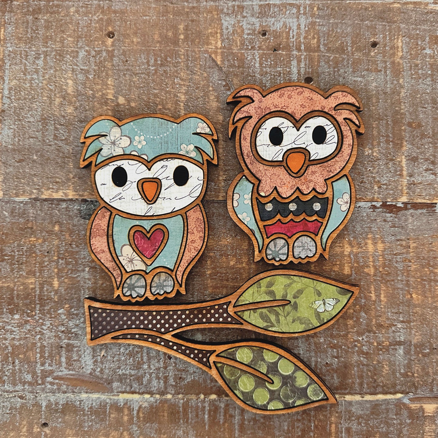 Whimsical Owl Magnet Collection (Set of 3)