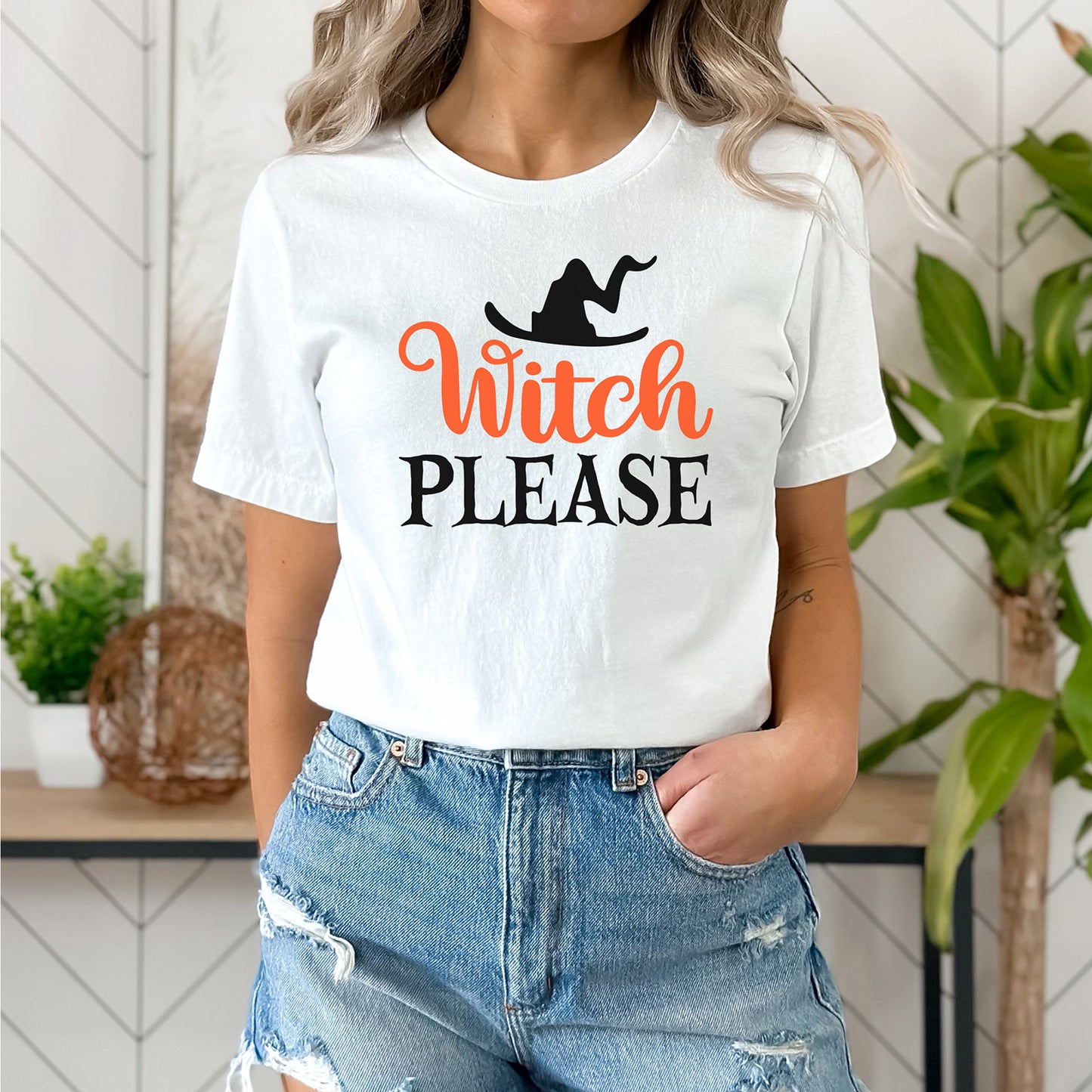 "Witch Please" With Hat Graphic