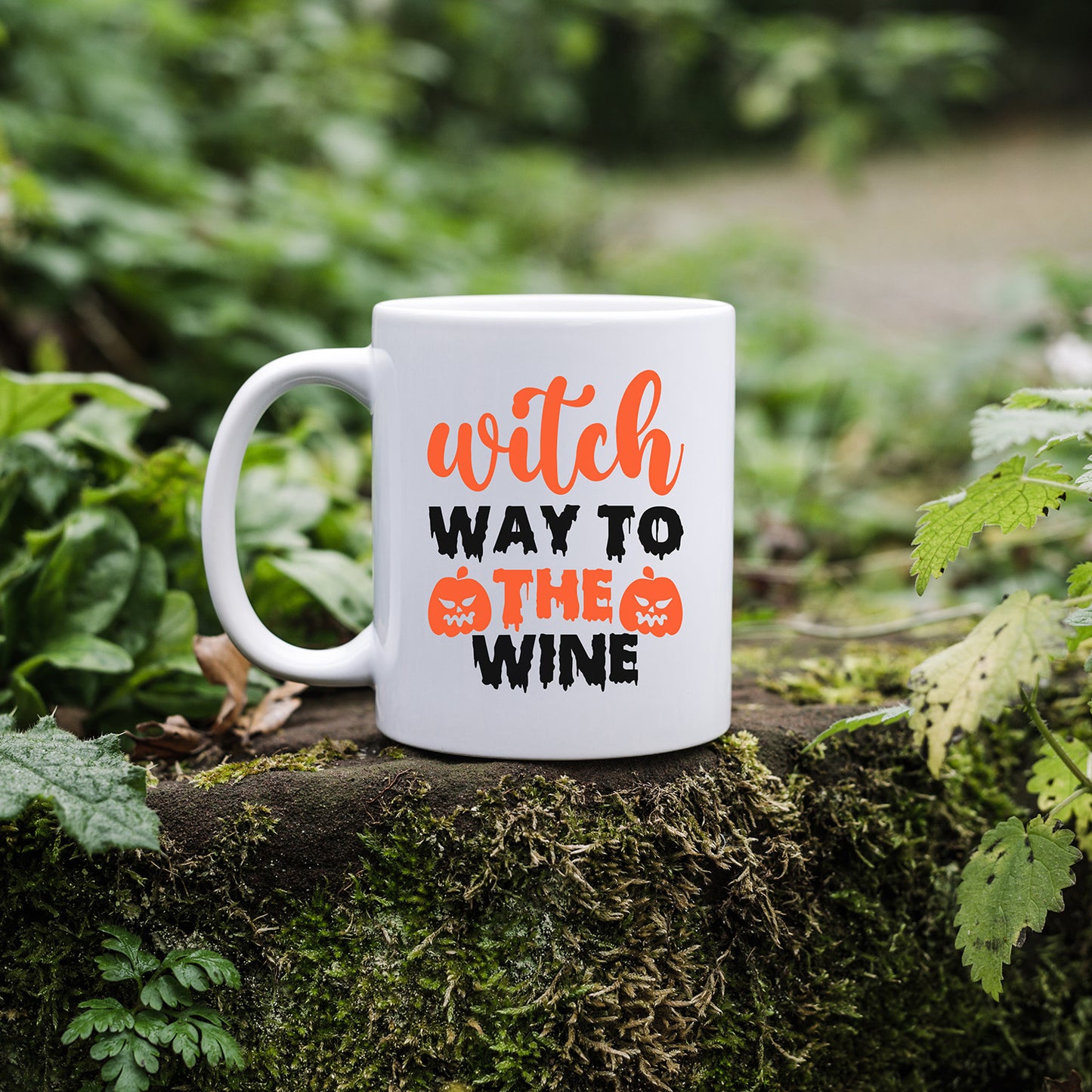 "Witch Way To The Wine" Graphic