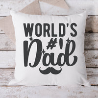 "World's #1 Dad" Graphic