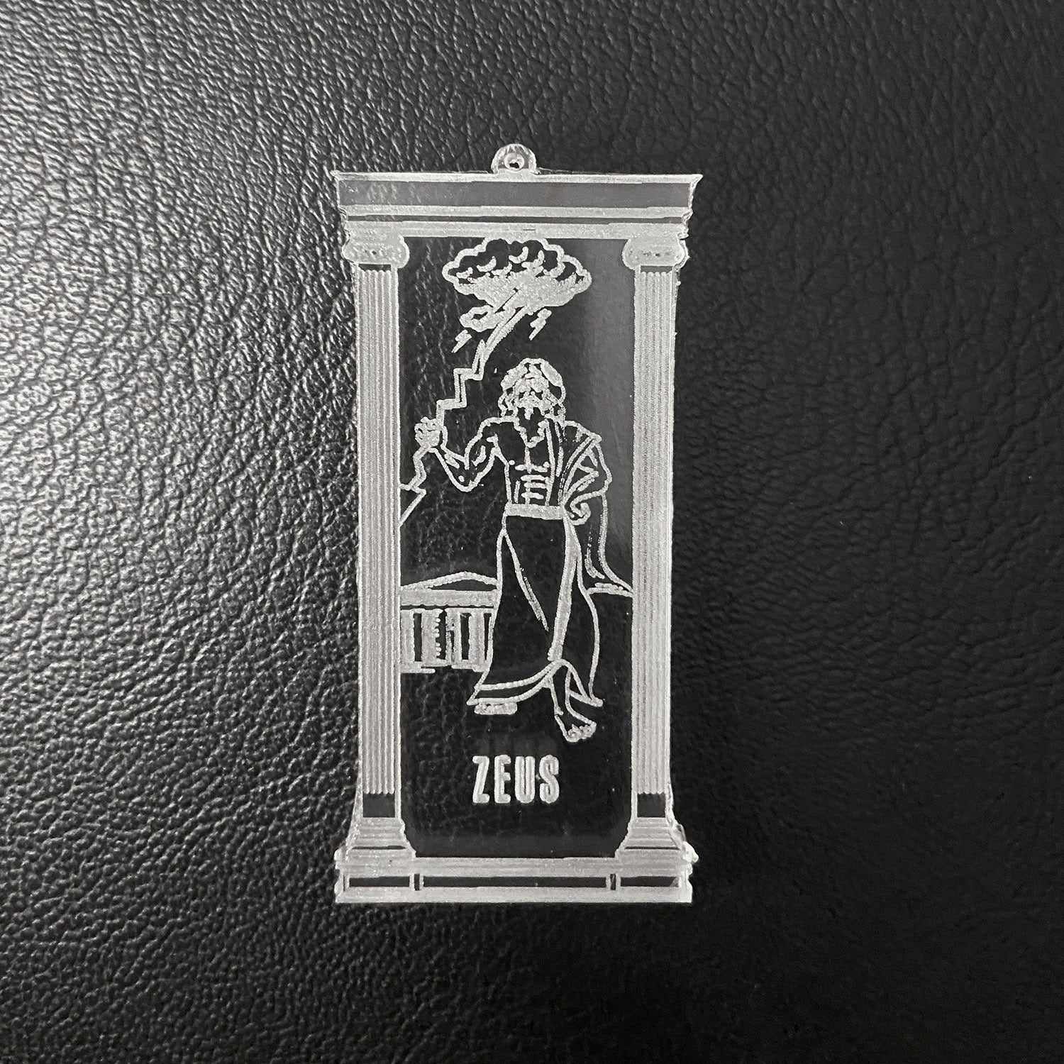 Zeus - Greek Mythology God of Sky and Thunder Keychain – Glowforge