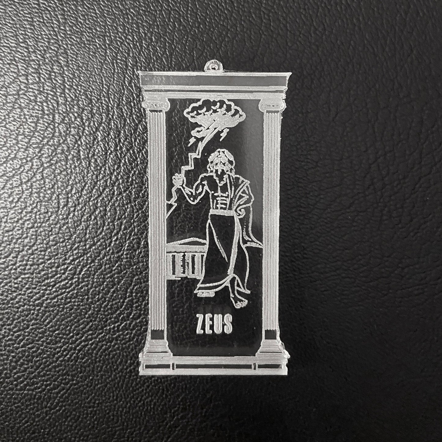 Zeus - Greek Mythology God of Sky and Thunder Keychain