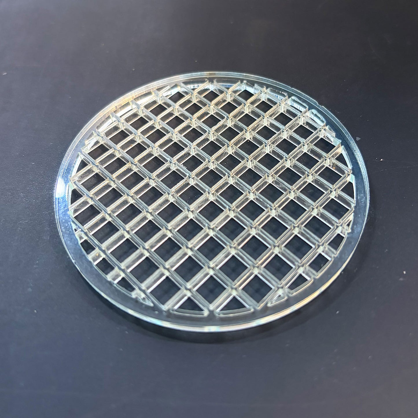 Acrylic Shower & Sink Hair Catcher - Glowforge