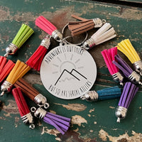 Adventure Is Out There Snarky Keychain - Glowforge