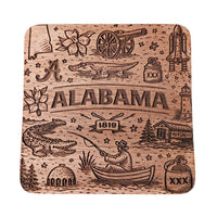 Alabama Coaster Design - Glowforge