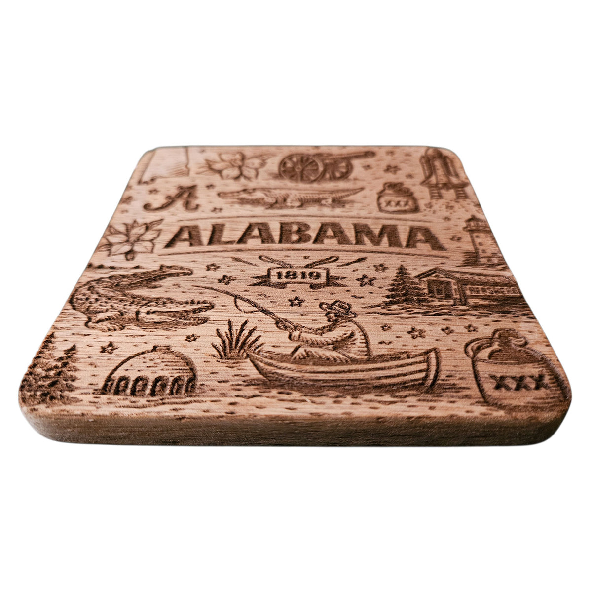 Alabama Coaster Design - Glowforge