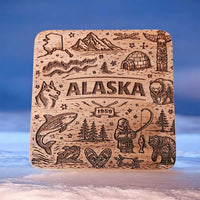 Alaska Coaster Design - Glowforge
