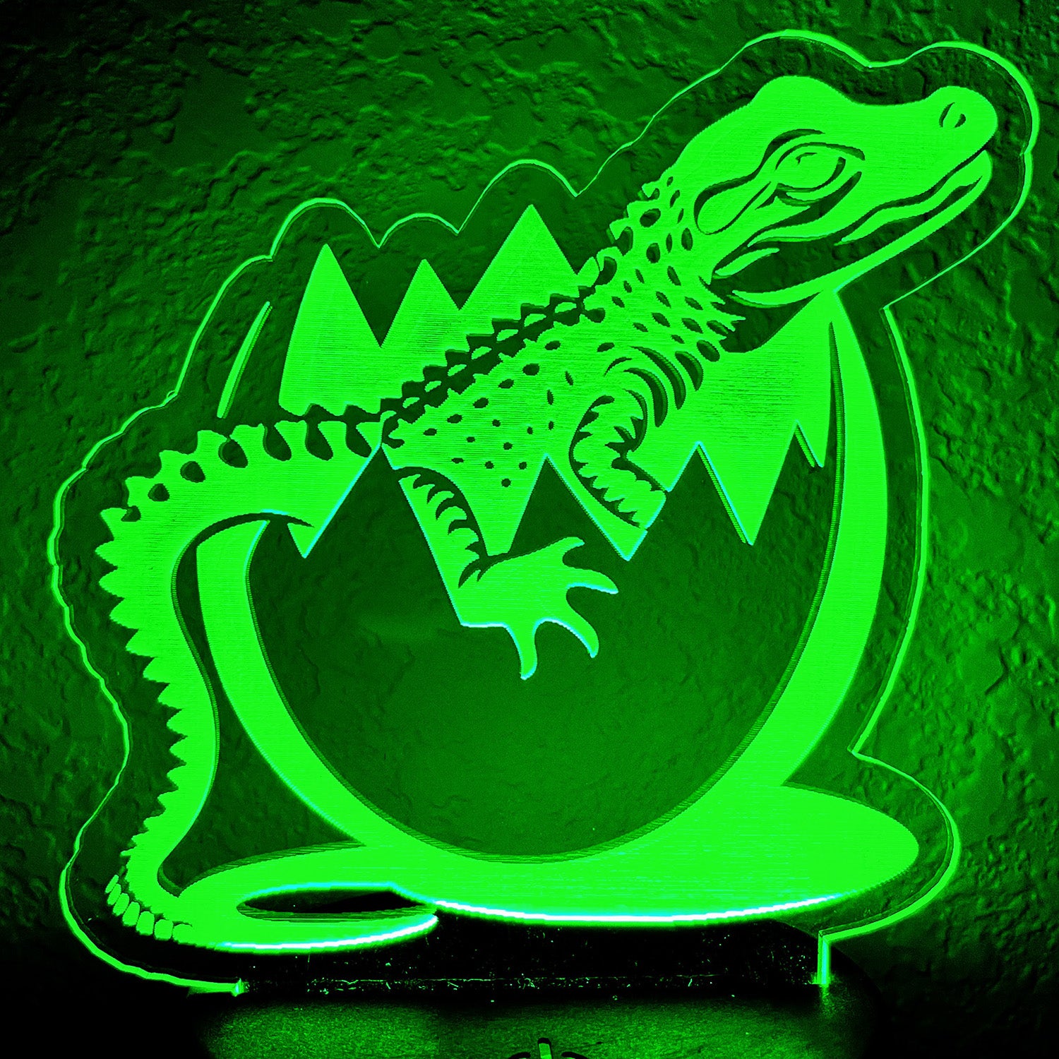 Alligator Hatchling LED Nightlight Insert – Glowforge Shop