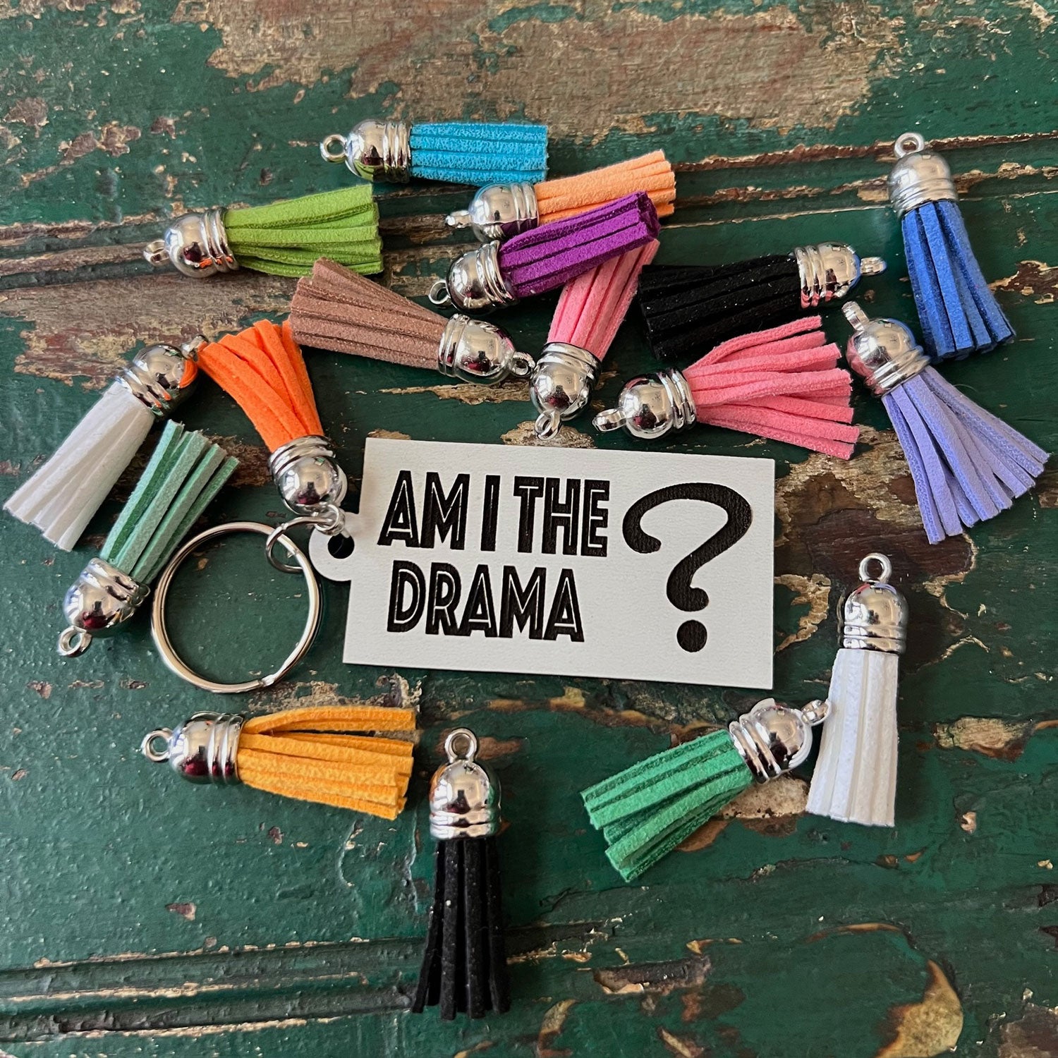 Am I the Drama? Keychain – Glowforge Shop