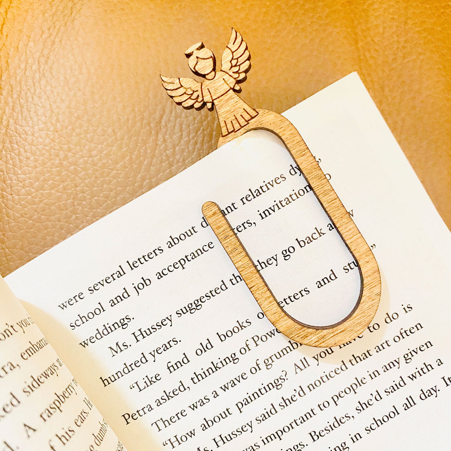 Angel Paperclip Bookmark - Glowforge