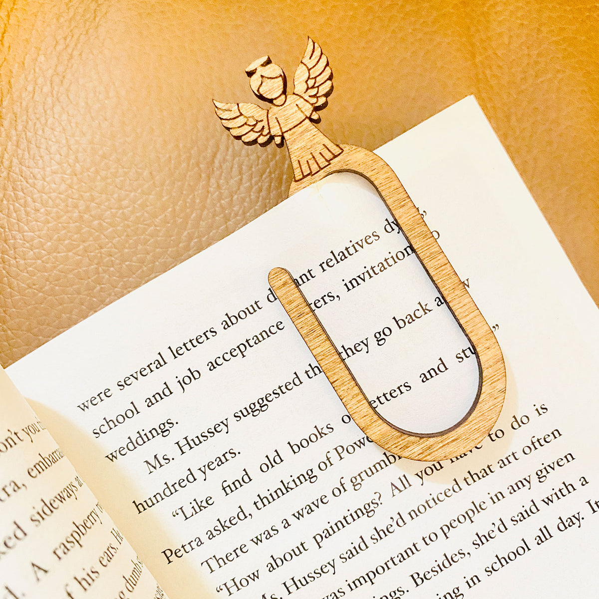 Angel Paperclip Bookmark - Glowforge