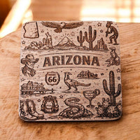 Arizona Coaster Design - Glowforge